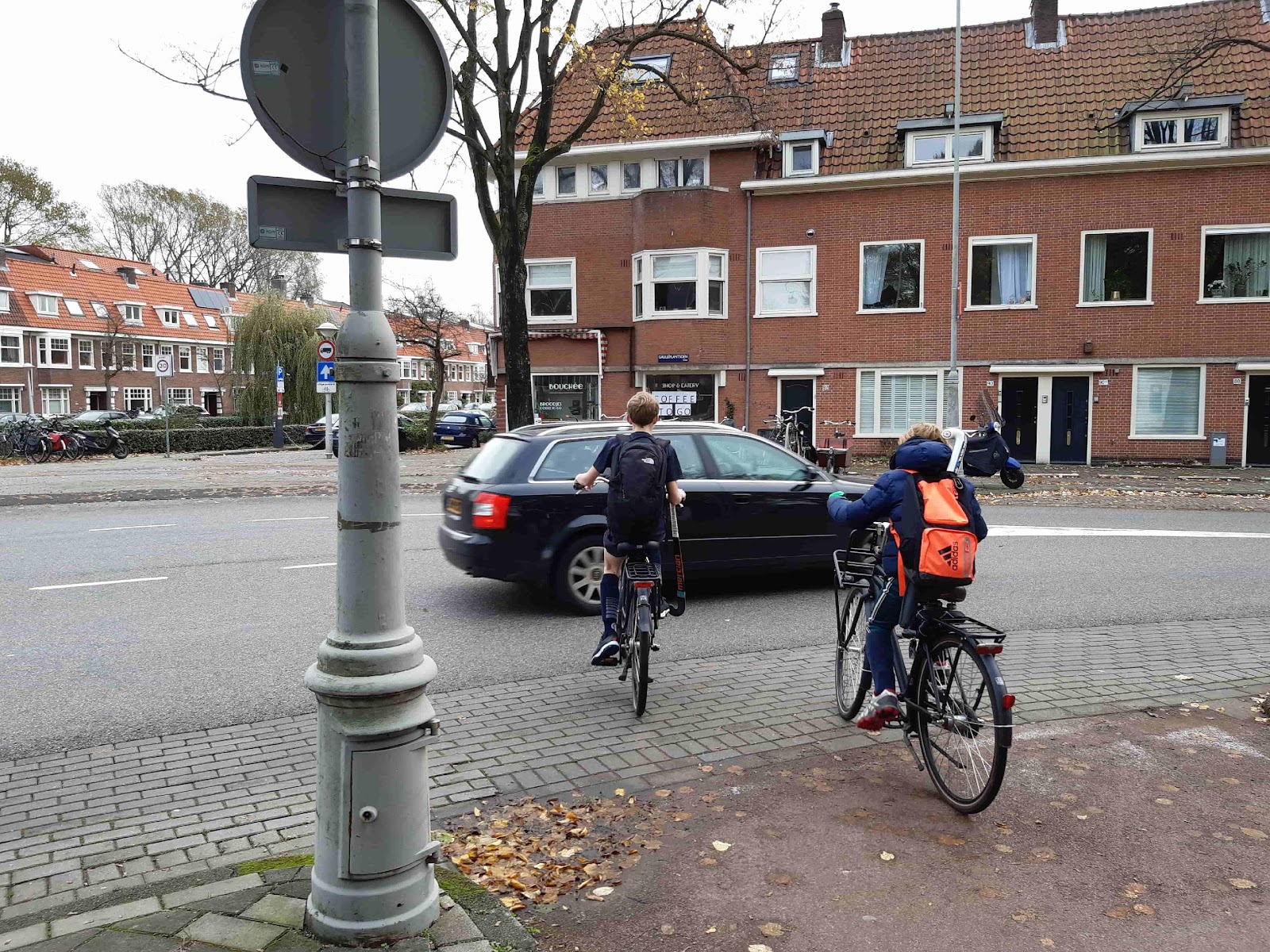 Haakse bocht bij Jaap Eden Baan