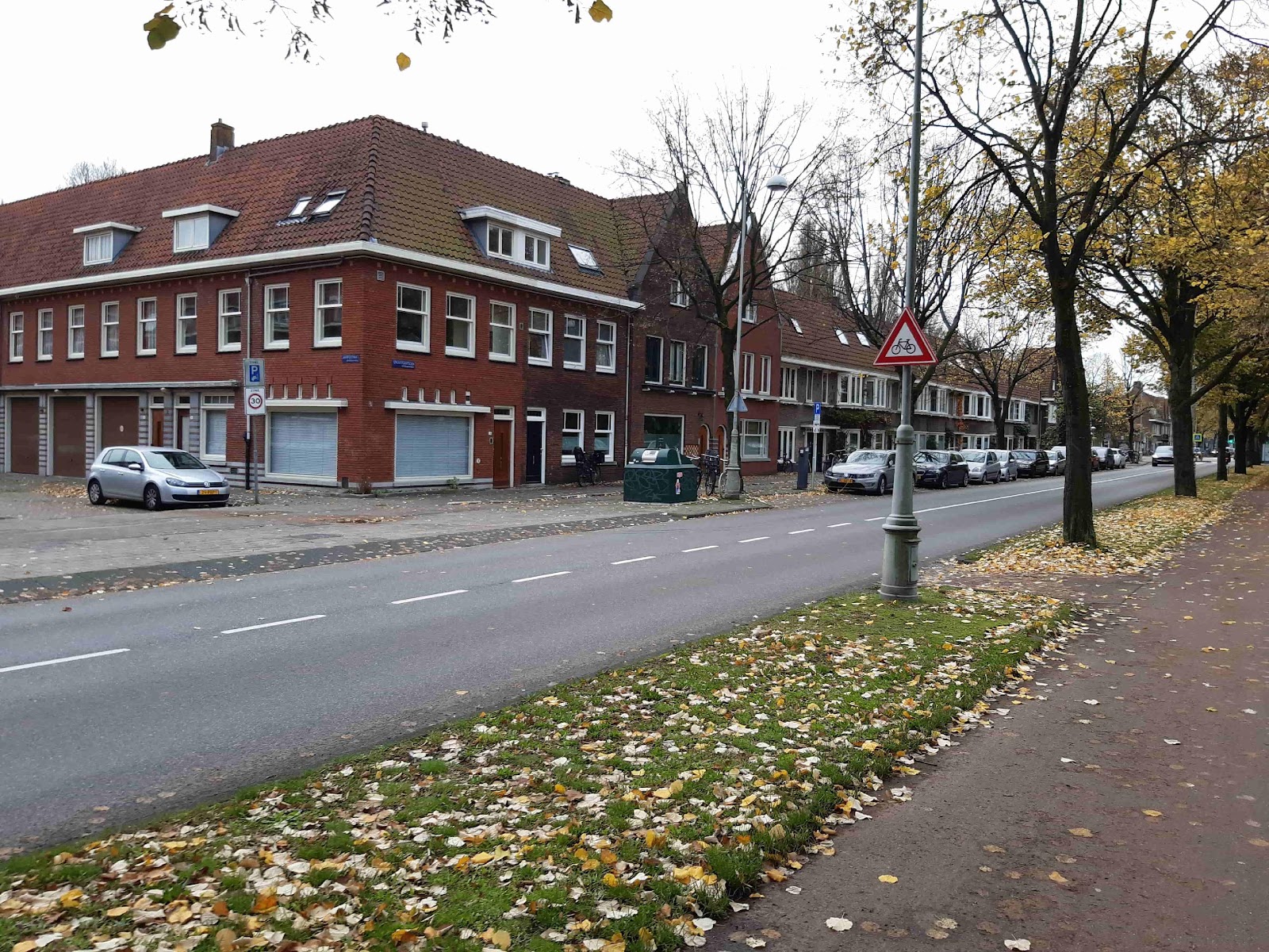 Fietsoversteek Galileiplantsoen/Amperestraat