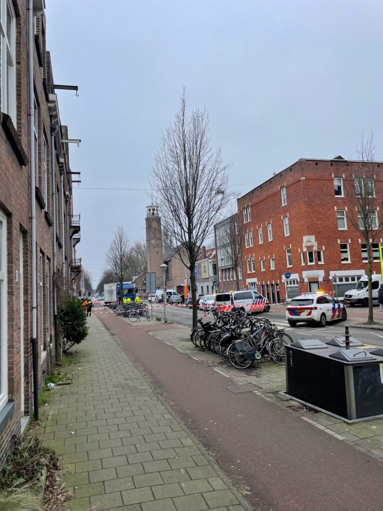 Ongeval Wethouder Frankeweg / Middenweg, 24 januari 2023